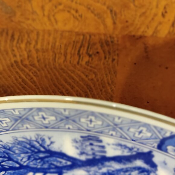 Currier & Ives Christmas Plate - Picture 6 of 6